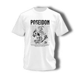 Poseidon-Black-T-Shirt - Image 3